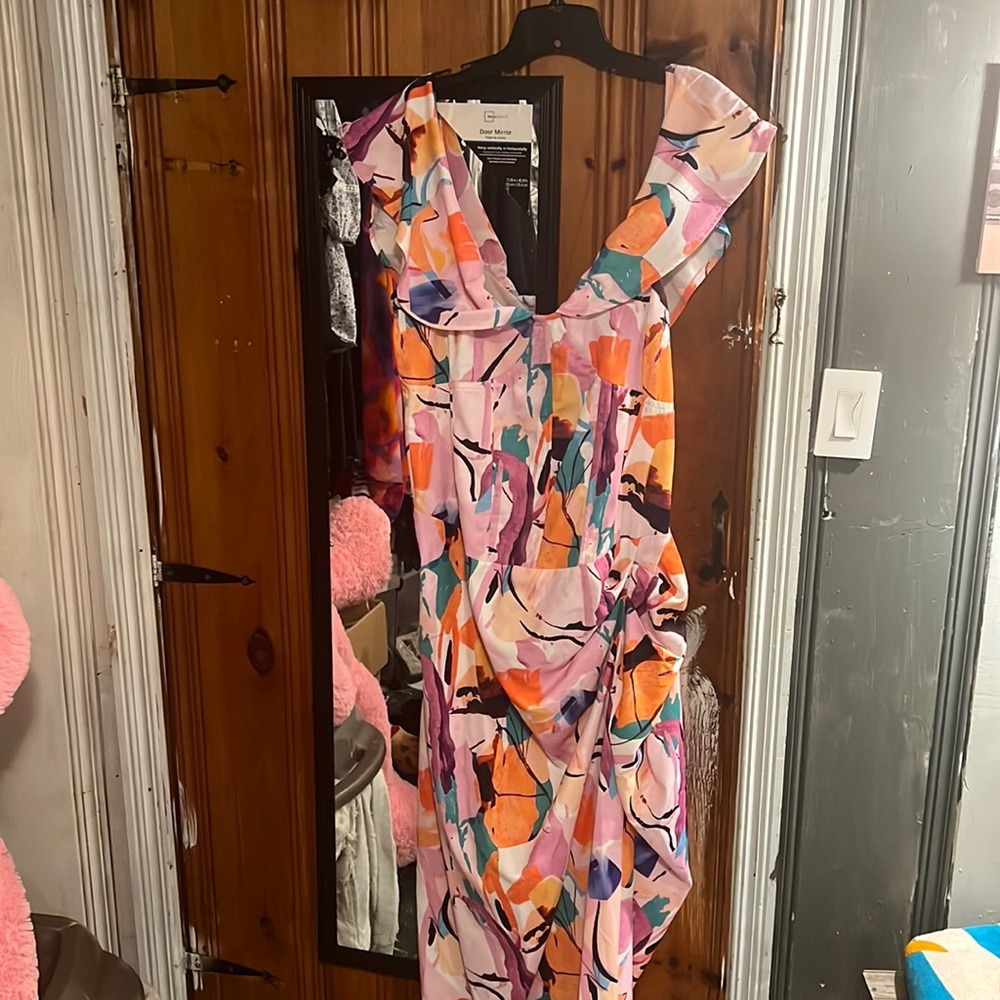 Off the shoulder dress